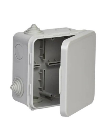 Коробка КМ 100х100х50 GENERICA (UKO31-100-100-050-K03-54G). Коробка распаячная для открытой проводки. GENERICA в Вологде