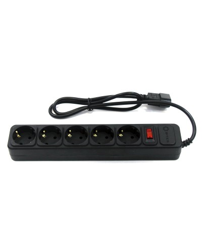 SP5B-110U. Сетевой фильтр 5 розеток, 1м, черный. 5bites в Вологде