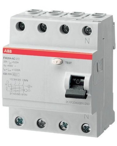 FH204 AC-40/0,03 (2CSF204004R1400). Выключатель дифференциального тока (УЗО). ABB в Вологде