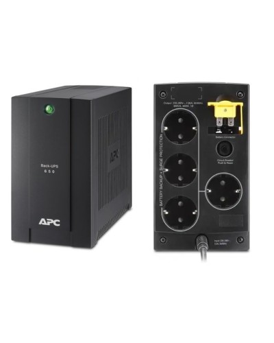 BC650-RSX761 APC Back-UPS 650 ВА. Источник бесперебойного питания. APC в Вологде