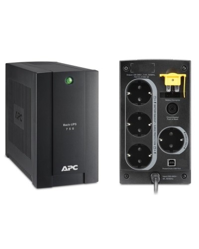 BC750-RS APC Back-UPS 750 ВА. Источник бесперебойного питания. APC в Вологде