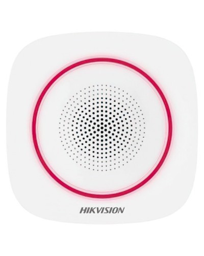 DS-PS1-II-WE(RU) Red Indicator. Оповещатель свето-звуковой радиоканальный. AX PRO Hikvision в Вологде
