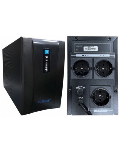 UPS-220/1200VA. Источник бесперебойного питания. AccordTec в Вологде