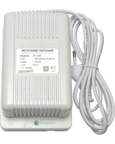 AT-12/50 (белый). Блок питания стабилизированный. AccordTec в Вологде