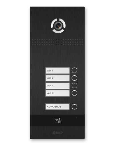 BI-04FB BLACK. Вызывная панель IP-домофона. BAS-IP в Вологде