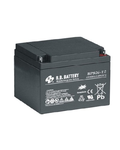 B.B. Battery BPS 26-12: Аккумулятор герметичный свинцово-кислотный в Вологде