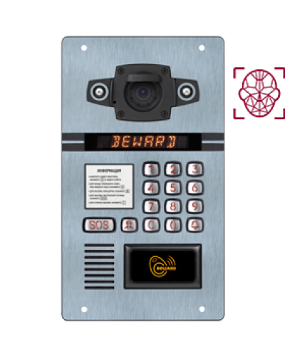 DKS15135 (2Мп, 2.1мм). Вызывная панель подъездного IP-домофона. Beward в Вологде