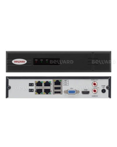 BK0104H2-P4. IP-видеорегистратор 4-канальный. Beward в Вологде