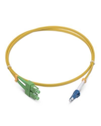 FOP(d)-9-SC/APC-LC/UPC-2m (8143c). Патч-корд оптический. CABEUS в Вологде