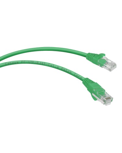 PC-UTP-RJ45-Cat.6-3m-GN (8687c), зелёный. Патч-корд медный. CABEUS в Вологде