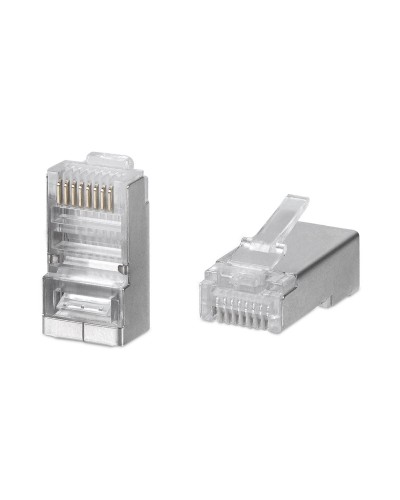 8P8C-SH-C6 (100 шт) (7245c). Разъем RJ-45. CABEUS в Вологде