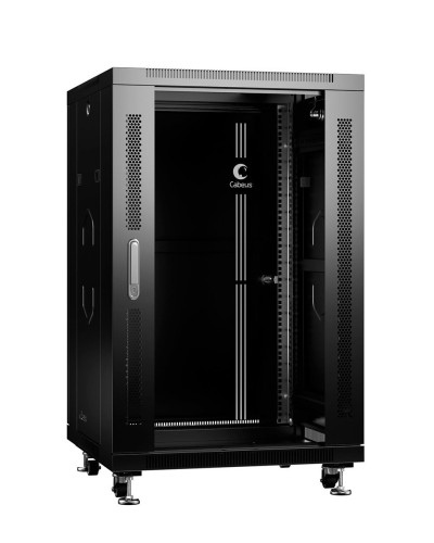 SH-05C-18U60/100-BK (8539c). Шкаф телекоммуникационный 19 напольный 18U. CABEUS в Вологде