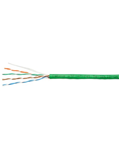 UTP-4P-Cat.5e-SOLID-LSLTx-GN (10990c). Кабель «витая пара» (LAN) для структурированных систем связи. CABEUS в Вологде