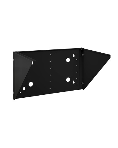 NC-6U-V-BK (12027c). Кронштейн настенный вертикальный 19 6U, цвет черный. CABEUS в Вологде