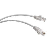 PC-UTP-RJ45-Cat.6-15m-LSZH (9595c), серый. Патч-корд медный. CABEUS