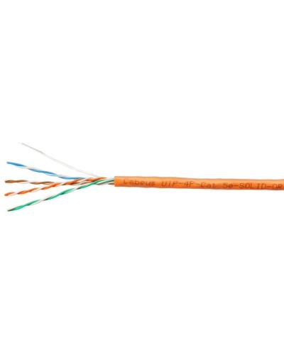 UTP-4P-Cat.5e-SOLID-OR-100 (7253c-5). Кабель «витая пара» (LAN) для структурированных систем связи. CABEUS в Вологде