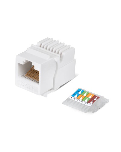 KJ-RJ45-Cat.6-Toolless (7959c): Вставка Keystone Jack RJ-45 в Вологде