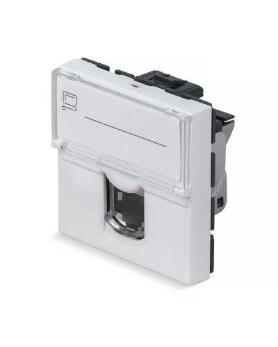 KJ-RJ45-Cat.6-SH-180T-FP-L-45 (11843c): Вставка Keystone Jack RJ-45 в Вологде