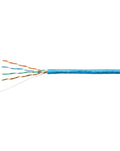 UTP-4P-Cat.5e-SOLID-BL-100 (7248c-5). Кабель «витая пара» (LAN) для структурированных систем связи. CABEUS в Вологде