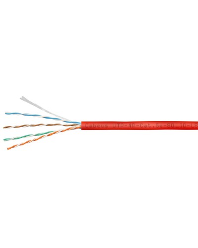 UTP-4P-Cat.5e-SOLID-LSZH-RD (9778c). Кабель «витая пара» (LAN) для структурированных систем связи. CABEUS в Вологде
