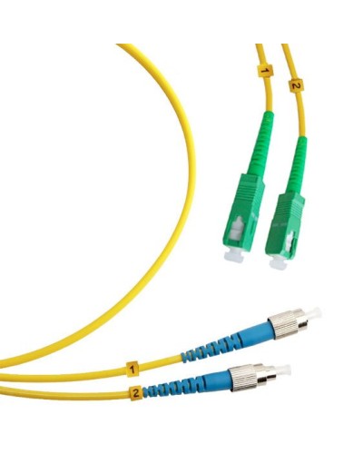 FOP(d)-9-SC/APC-FC/UPC-25m (8130c). Патч-корд оптический. CABEUS в Вологде