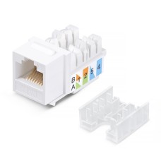 KJ-RJ45-Cat.6-90-SW (10071c): Вставка Keystone Jack RJ-45