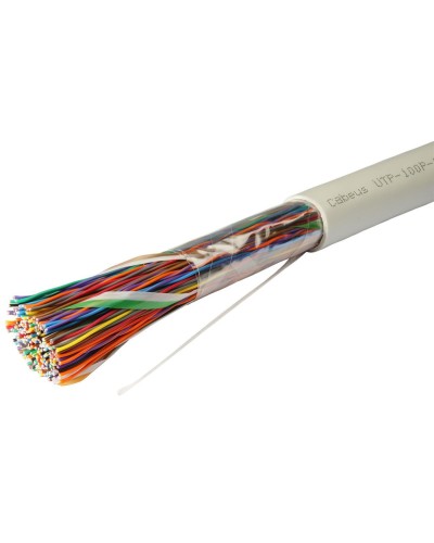 UTP-100P-Cat.3-IN (7284c). Кабель «витая пара» (LAN) для структурированных систем связи. CABEUS в Вологде
