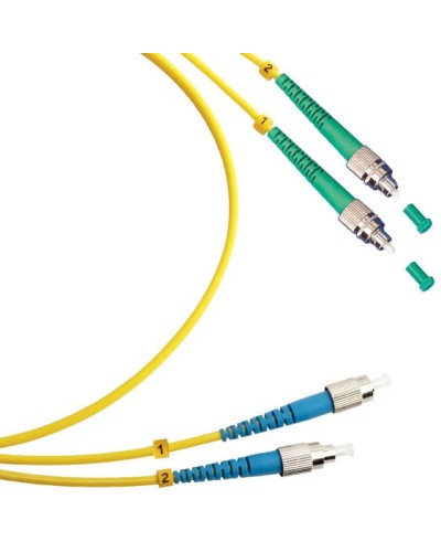 FOP(d)-9-FC/APC-FC/UPC-5m (8105c). Патч-корд оптический. CABEUS в Вологде
