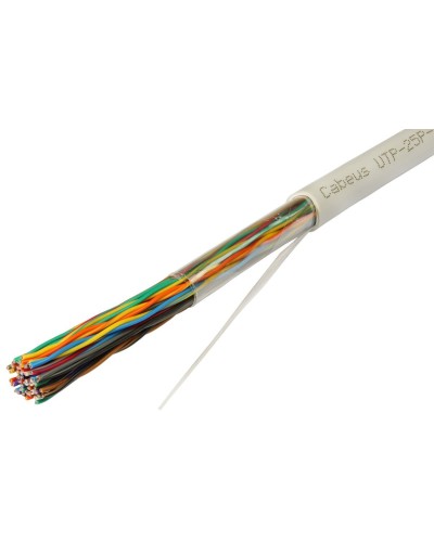 UTP-25P-Cat.3-IN (7279c). Кабель «витая пара» (LAN) для структурированных систем связи. CABEUS в Вологде