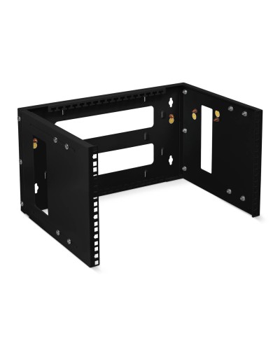 NC-6U-BK (11380c). Кронштейн настенный 19 6U, цвет черный. CABEUS в Вологде