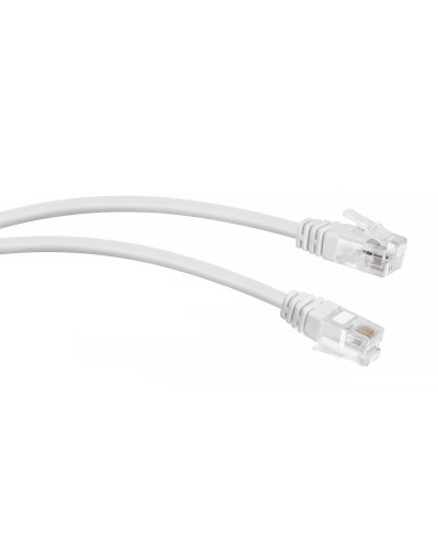 PC-TEL-RJ12-5m (7891c), белый. Патч-корд медный. CABEUS в Вологде