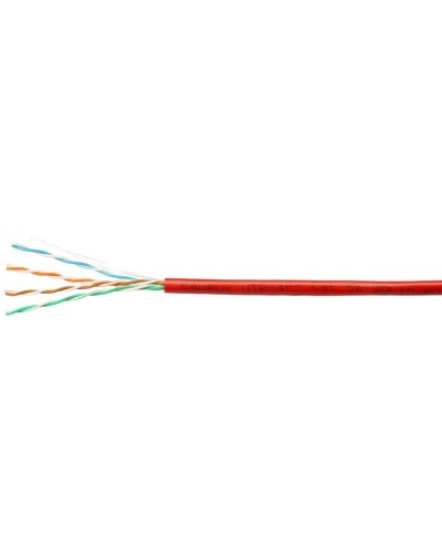 UTP-4P-Cat.5e-SOLID-LSZH-RD-100 (9778c-5). Кабель «витая пара» (LAN) для структурированных систем связи. CABEUS в Вологде