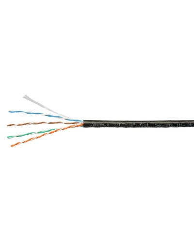 UTP-4P-Cat.5e-SOLID-BK-100 (7252c-5). Кабель «витая пара» (LAN) для структурированных систем связи. CABEUS в Вологде