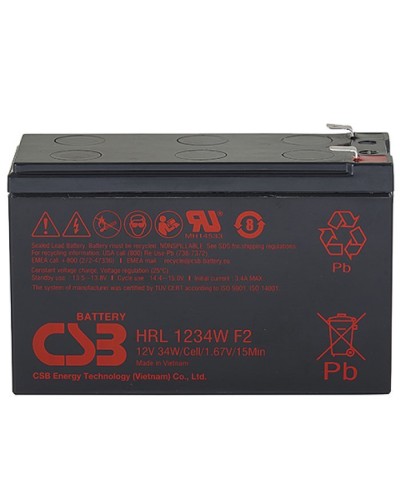 CSB HRL 1234W FR. Аккумулятор герметичный свинцово-кислотный. CSB в Вологде