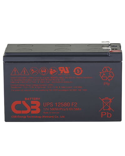 CSB UPS 12580. Аккумулятор герметичный свинцово-кислотный. CSB в Вологде