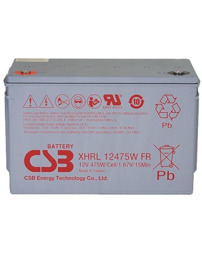 CSB XHRL 12475W FR. Аккумулятор герметичный свинцово-кислотный. CSB в Вологде