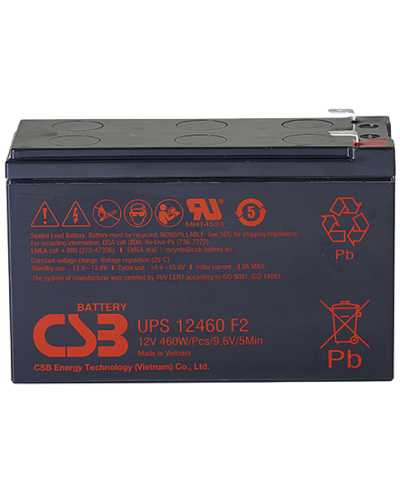 CSB UPS 12460. Аккумулятор герметичный свинцово-кислотный. CSB в Вологде