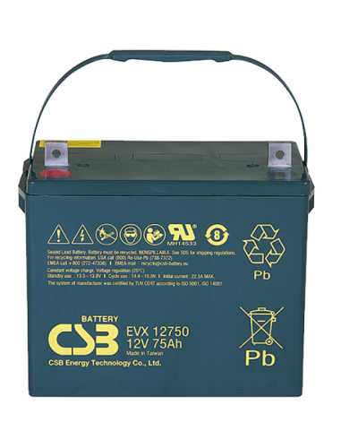 CSB EVX 12750. Аккумулятор герметичный свинцово-кислотный. CSB в Вологде