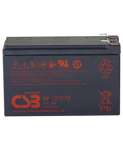 CSB GP 1272(28W) F2. Аккумулятор герметичный свинцово-кислотный. CSB в Вологде