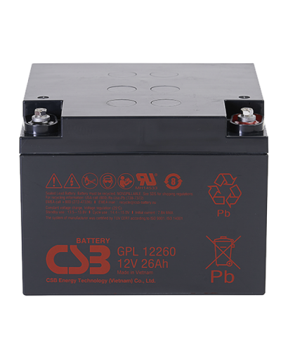 CSB GPL 12260. Аккумулятор герметичный свинцово-кислотный. CSB в Вологде
