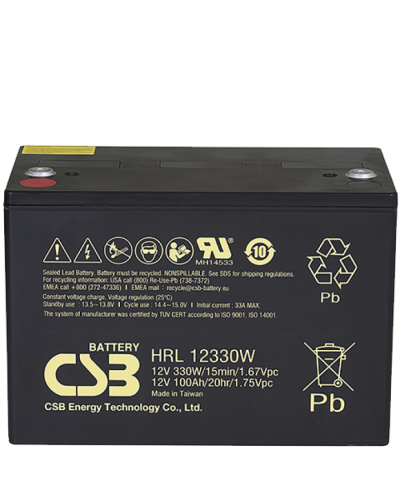 CSB HRL 12330W FR. Аккумулятор герметичный свинцово-кислотный. CSB в Вологде