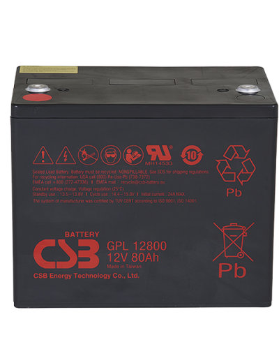 CSB GPL 12800. Аккумулятор герметичный свинцово-кислотный. CSB в Вологде