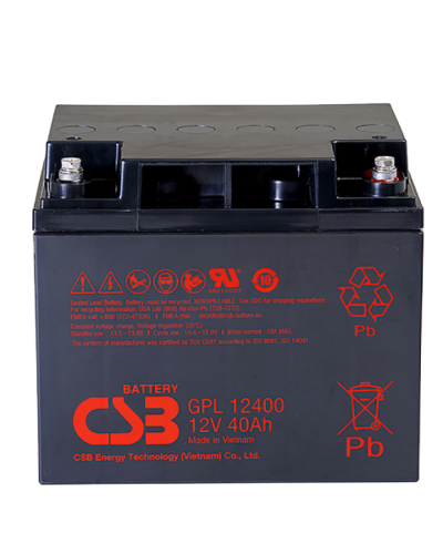 CSB GPL 12400. Аккумулятор герметичный свинцово-кислотный. CSB в Вологде