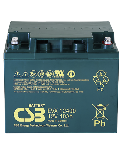 CSB EVX 12400. Аккумулятор герметичный свинцово-кислотный. CSB в Вологде