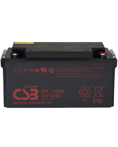CSB GPL 12650. Аккумулятор герметичный свинцово-кислотный. CSB в Вологде