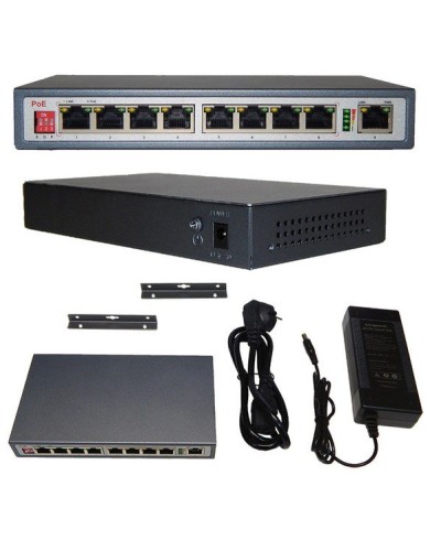 CO-SWP9C. Коммутатор 8-портовый  Gigabit Ethernet с PoE. ComOnyx в Вологде