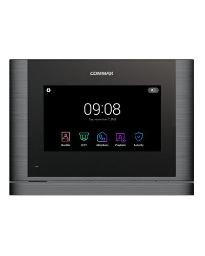 CDV-704MF/VZ (темное серебро). Монитор видеодомофона цветной. Commax в Вологде