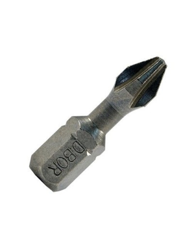 Биты фрезерованные, Ph2x25 мм, Torsion, C 6,3 (20шт) (D-T-PH02-025-020): Биты фрезерованные в Вологде