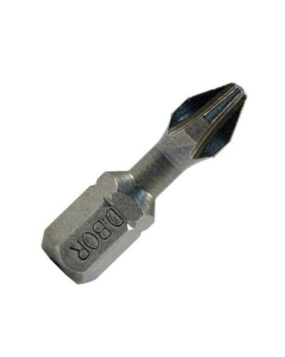 Биты Ph1x25 мм, Torsion, C 6,3 (10шт) (D-T-PH01-025-010). Биты фрезерованные. D.BOR в Вологде