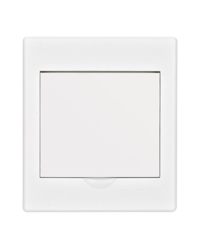 Корпус ЩРН-П 4 модуля IP41 навесной белая дверь (31084DEK). Корпус пластиковый. DEKraft в Вологде